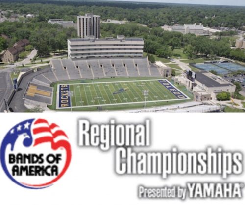 At 9:45am on Saturday, October 1, the Marching Firebirds will compete in the preliminaries of their first-ever Bands of America (BOA) Regional competition at the University of Toledo. If they make finals, they will perform again in the evening.