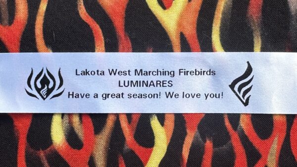 Marching Band Uniform Personalized Messages